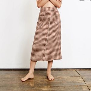 Ace + Jig Bo Skirt in Brunswick size M